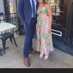 ASTR the Label Maeve Pleated Mini Dress